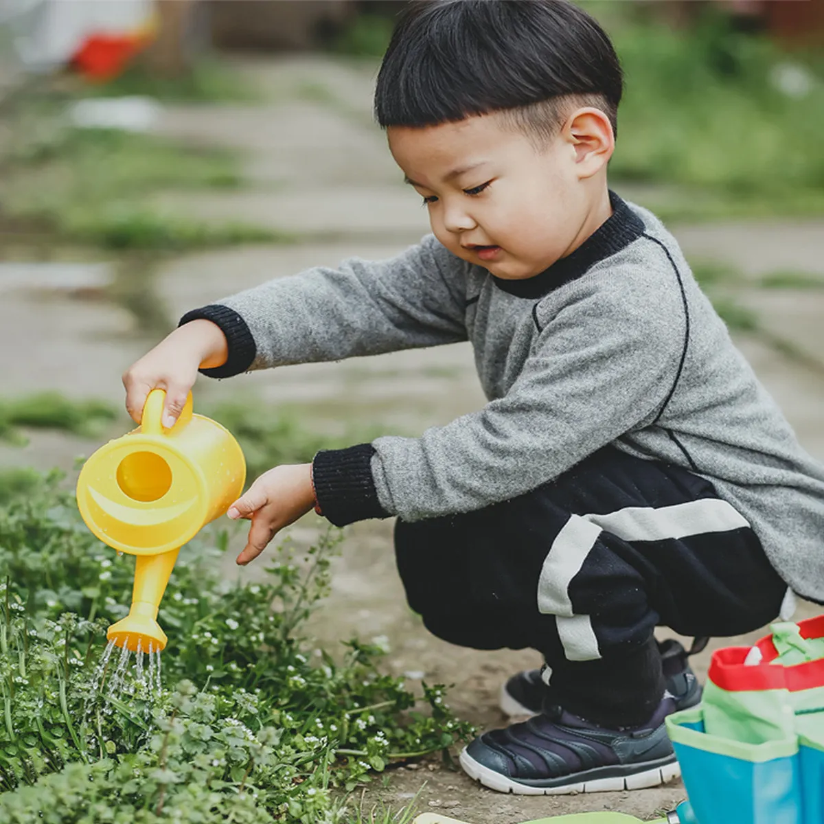 1Set Kids Gardening Tools Set Mini Colorful Garden Tool Kit Iron Handle Safe Outdoor Sand Beach Play Plastic Garden Tool
1Set Kids Gardening Tools Set Mini Colorful Garden Tool Kit Iron Handle Safe Outdoor Sand Beach Play Plastic Garden Tool