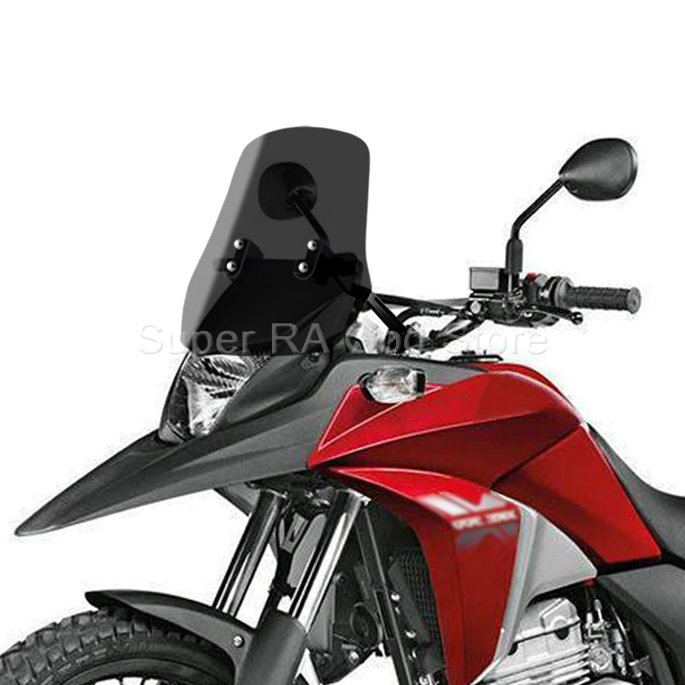 For Honda XRE 300 2019 2020 2021 2022 Adventure motorcycle front windshield with 12mm navigation bracket tube
For Honda XRE 300 2019 2020 2021 2022 Adventure motorcycle front windshield with 12mm navigation bracket tube