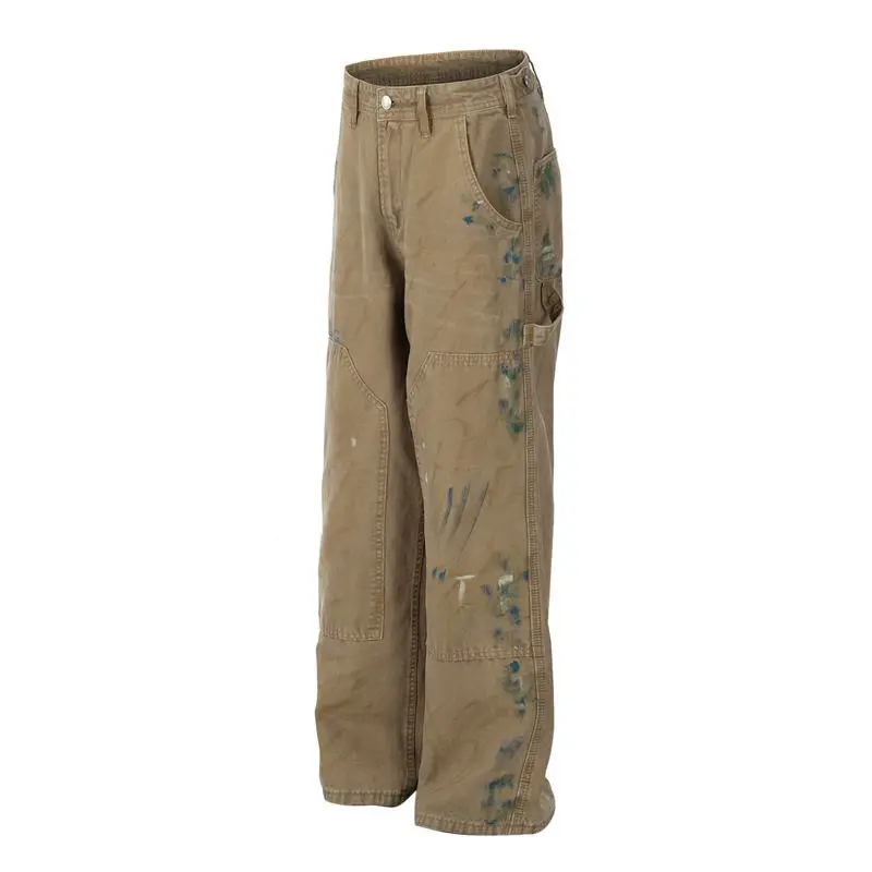 Cleanfit Straight Leg Workwear Pants D669 American Retro Vintage Men's And Women's Loose Casual Long Trousers
Cleanfit Straight Leg Workwear Pants D669 American Retro Vintage Men's And Women's Loose Casual Long Trousers