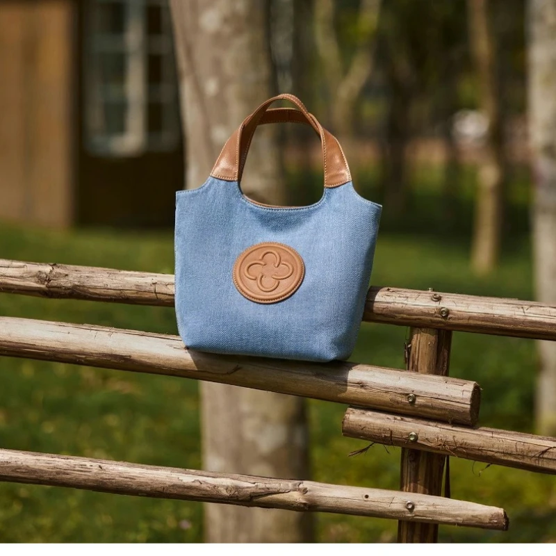 Cassile Tote Bag Denim Blue Shopping Bag Women's Vest Handbag Color Block Design Crossbody
Cassile Tote Bag Denim Blue Shopping Bag Women's Vest Handbag Color Block Design Crossbody