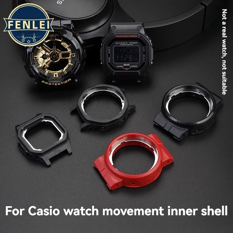 For Casio GW-B5600 DW5600 GA2100 GA-2100 GA110 120 GM-5600 Plastic Inner Shell Movement Shell Case Back Cover Shell Accessories
For Casio GW-B5600 DW5600 GA2100 GA-2100 GA110 120 GM-5600 Plastic Inner Shell Movement Shell Case Back Cover Shell Accessories