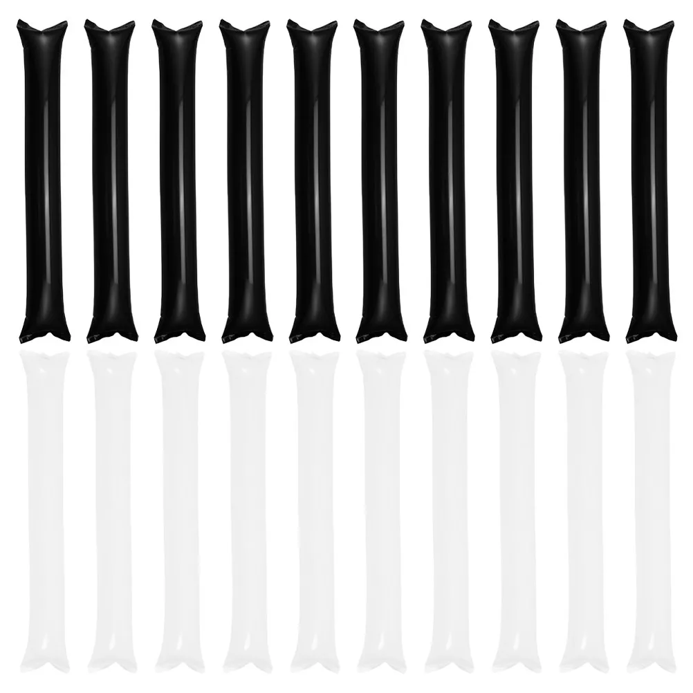 20Pcs Inflatable Noise Sticks Thick Pe Cheering Sticks for Sports Events Parties Concerts Parades Team Spirit Festival Outdoor
20Pcs Inflatable Noise Sticks Thick Pe Cheering Sticks for Sports Events Parties Concerts Parades Team Spirit Festival Outdoor