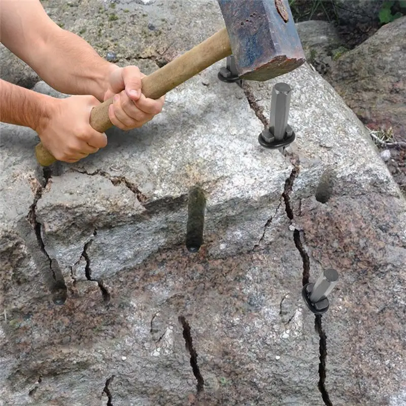 Limited Stock-FF Heavy Duty Plug Wedge Shims Stone Expansion Tool Forgranite/Marble Separator Hand Tool Rock Breaking Tools Ston
Limited Stock-FF Heavy Duty Plug Wedge Shims Stone Expansion Tool Forgranite/Marble Separator Hand Tool Rock Breaking Tools Ston
