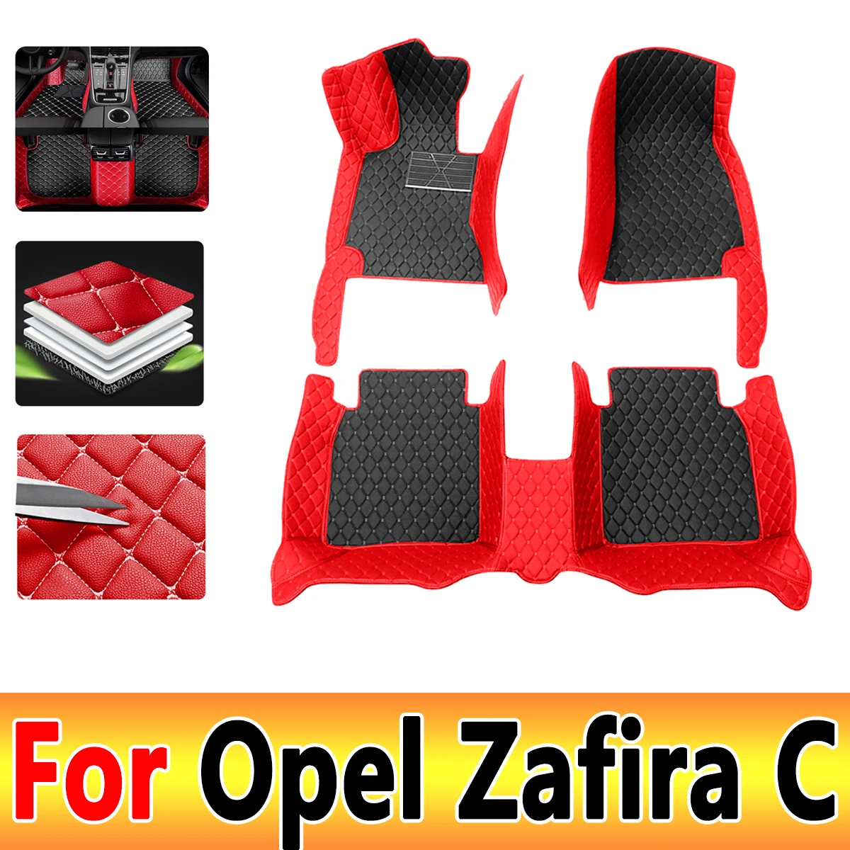 Car Floor Mats For Opel Zafira C 2019 2018 2017 2016 2015 2014 2013 2012 5 seats Carpets Custom Auto Interior Accessories Cover
Car Floor Mats For Opel Zafira C 2019 2018 2017 2016 2015 2014 2013 2012 5 seats Carpets Custom Auto Interior Accessories Cover