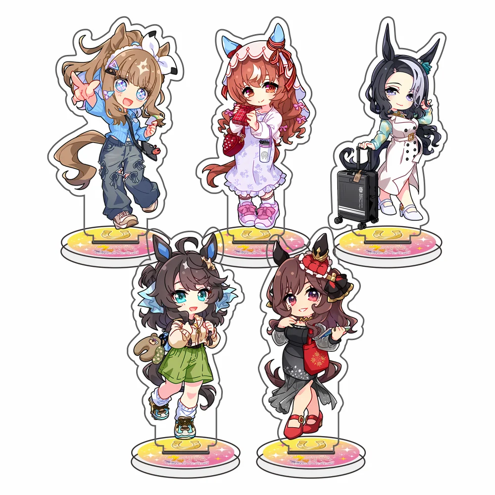 Anime Game Uma Musume Pretty 10cm Acrylic keychain Stand figure Stand Plate Cosplay Prop Decor cute Gifts Oguri Cap
Anime Game Uma Musume Pretty 10cm Acrylic keychain Stand figure Stand Plate Cosplay Prop Decor cute Gifts Oguri Cap