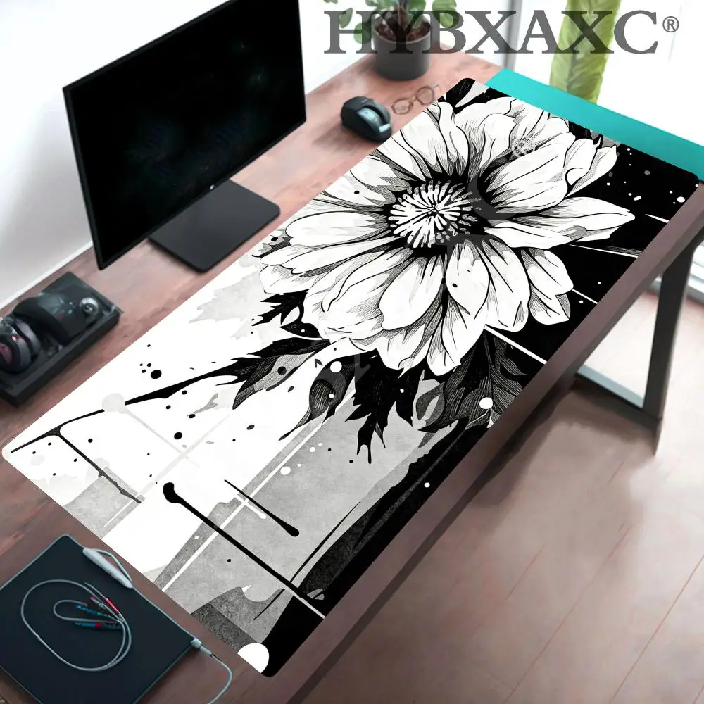 HYBXAXC Black White Flower Art Mouse Pad Non-slip Rubber Base Gaming Desk for Office Laptop for Computer Keyboard Home Office
HYBXAXC Black White Flower Art Mouse Pad Non-slip Rubber Base Gaming Desk for Office Laptop for Computer Keyboard Home Office