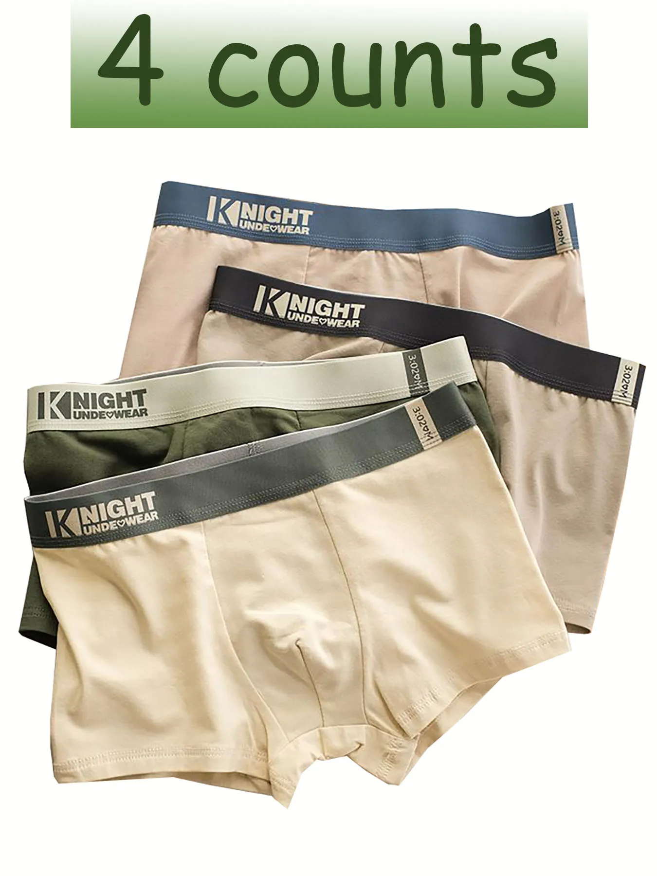 Этот комплект модного мужского нижнего белья из 4 предметов удобного, дышащего и подходящего для повседневного повседневного ношения.
Этот комплект модного мужского нижнего белья из 4 предметов удобного, дышащего и подходящего для повседневного повседневного ношения.