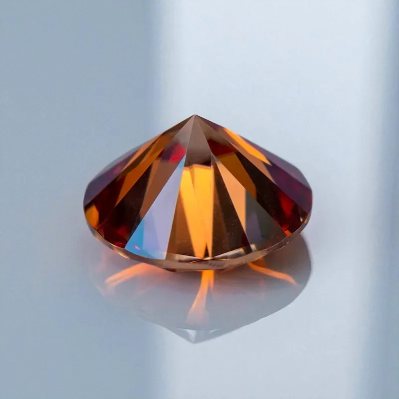 Moissanite Stone Watermelon Red Round Cut Pass Diamond Tester Charms Jewelry Making Materials With GRA Certificate 
Moissanite Stone Watermelon Red Round Cut Pass Diamond Tester Charms Jewelry Making Materials With GRA Certificate
