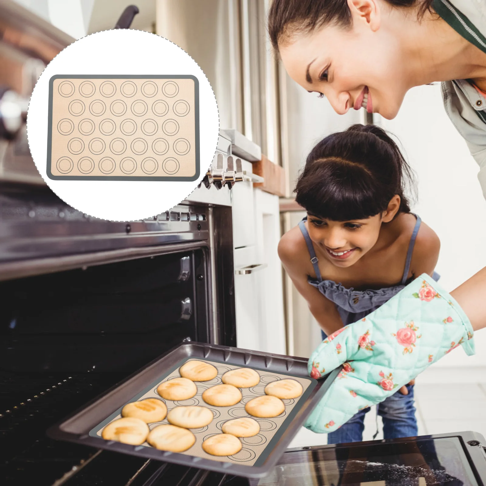 Silicone Baking Mats Reusable Non-Stick Silicone Sheet Bakeware Mats for Kitchen Non-stick Baking Mat
Silicone Baking Mats Reusable Non-Stick Silicone Sheet Bakeware Mats for Kitchen Non-stick Baking Mat