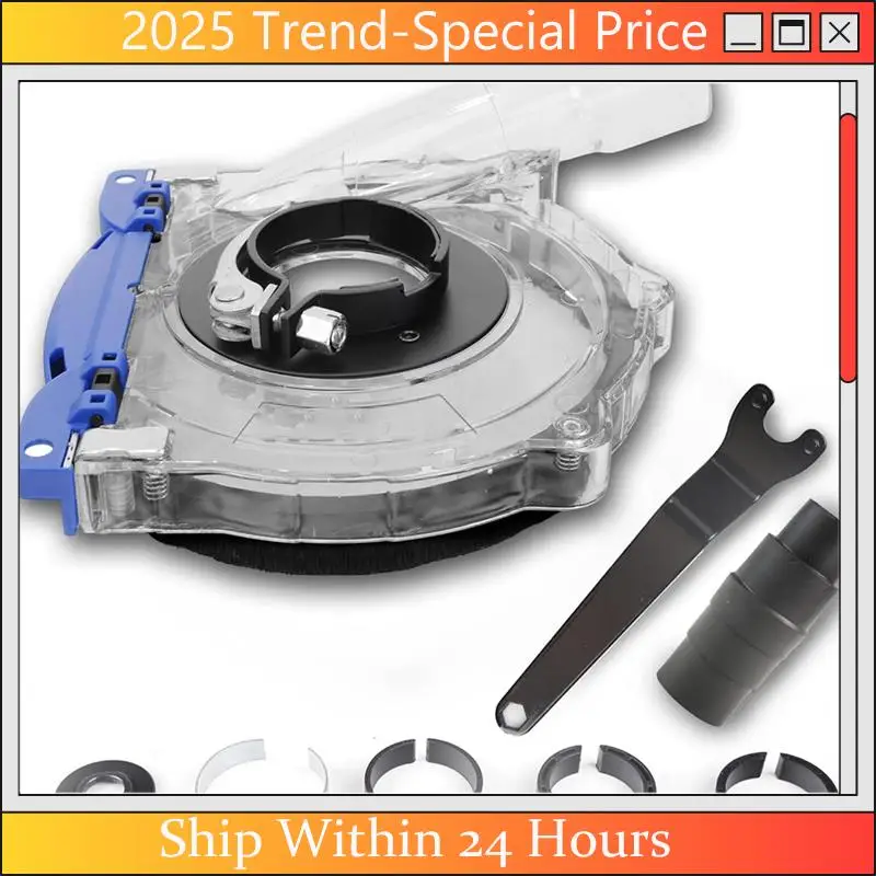 A61Z Deals Dust Shroud For 5 Inch And 4-1/2 Inch Angle Grinder, Universal Surfacegrinding Shroud Transparent Polycarbonate
A61Z Deals Dust Shroud For 5 Inch And 4-1/2 Inch Angle Grinder, Universal Surfacegrinding Shroud Transparent Polycarbonate