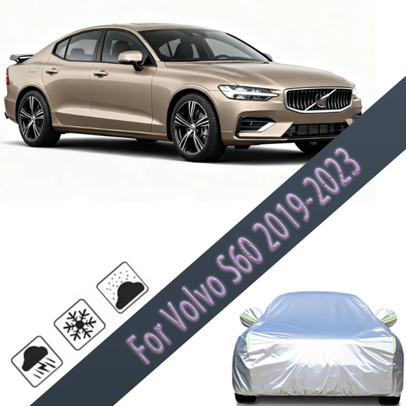 For Volvo S60 2019-2023 Outdoor Protection Full Car Covers Snow Cover Sunshade Waterproof Dustproof Exterior Car accessories
For Volvo S60 2019-2023 Outdoor Protection Full Car Covers Snow Cover Sunshade Waterproof Dustproof Exterior Car accessories
