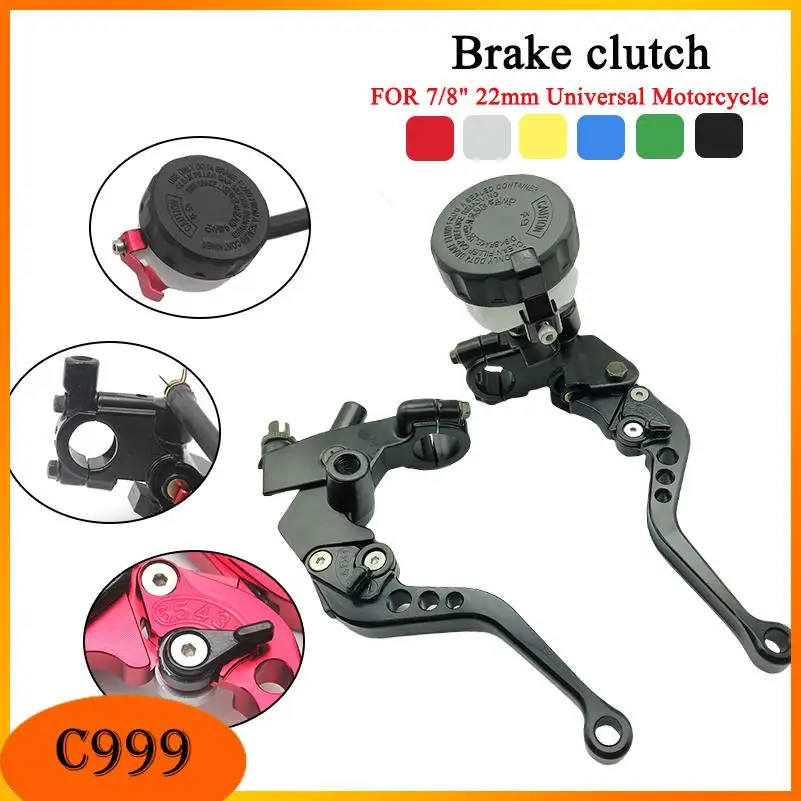 Motorcyle 7/8" 22mm CNC Aluminum Brake Clutch Pump Lever Hydraulic Master Cylinder for 250cc-500cc Dirt Pit Bike Motorcyle parts
Motorcyle 7/8" 22mm CNC Aluminum Brake Clutch Pump Lever Hydraulic Master Cylinder for 250cc-500cc Dirt Pit Bike Motorcyle parts