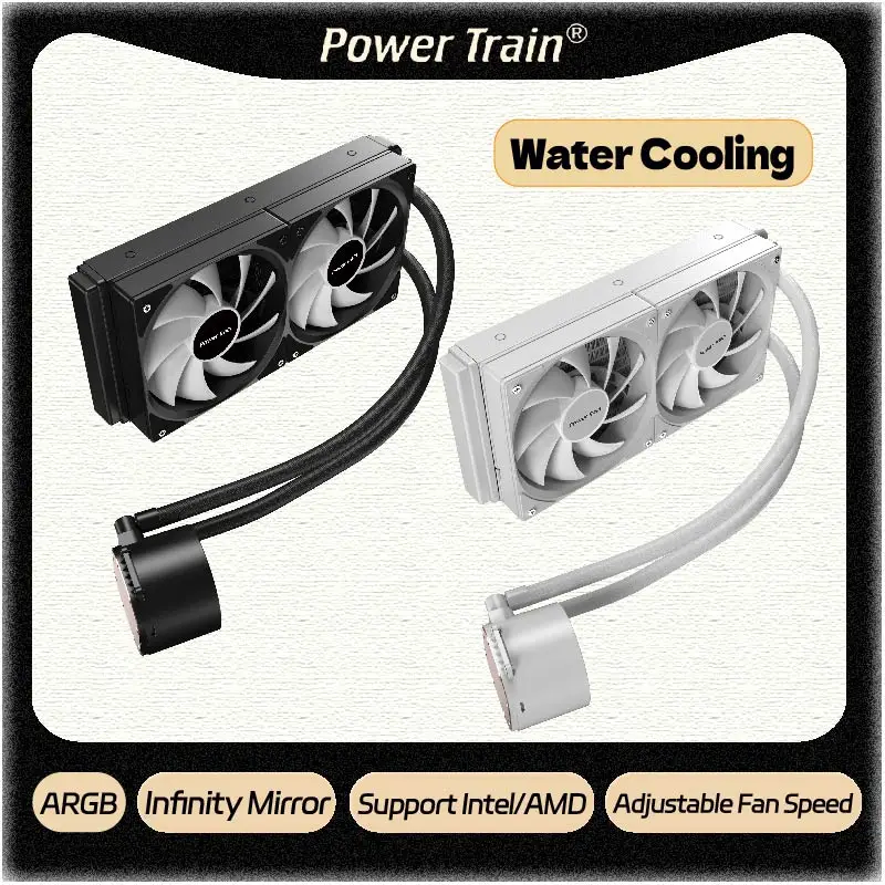 Power train Ice Cube DL-240 Радиатор водяного охлаждения 120 мм ARGB Вентилятор Водяной охладитель Intel LGA 1700 20XX 1200 115X AM4 AM5 AM3 FM2 AMD
Power train Ice Cube DL-240 Радиатор водяного охлаждения 120 мм ARGB Вентилятор Водяной охладитель Intel LGA 1700 20XX 1200 115X AM4 AM5 AM3 FM2 AMD