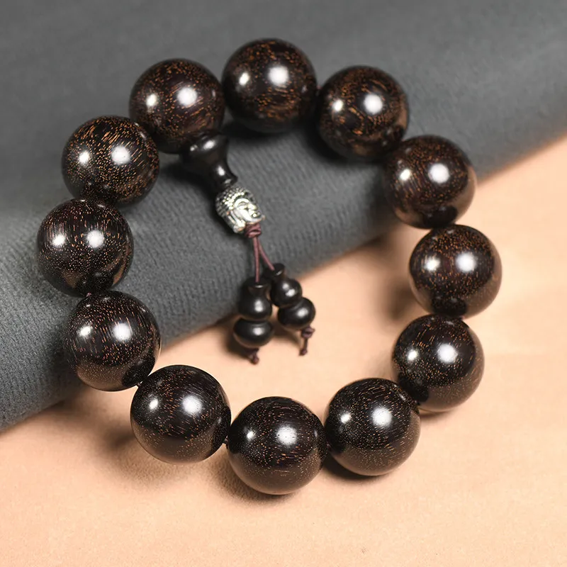 Blood Sandalwood Black Red Gold Star Tibetan Silver Gourd Buddhist Bead Bracelet for Men
Blood Sandalwood Black Red Gold Star Tibetan Silver Gourd Buddhist Bead Bracelet for Men