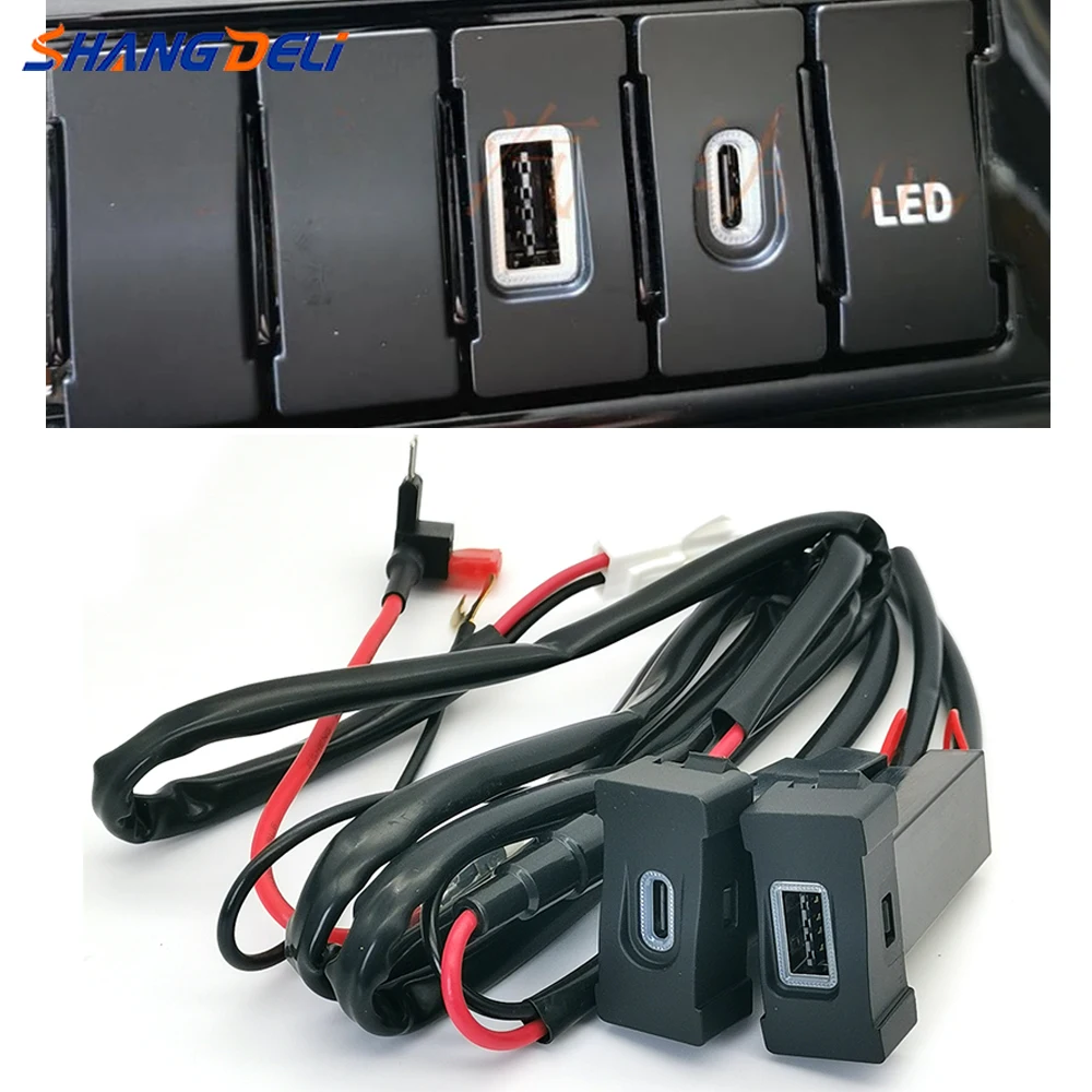 Автомобильное зарядное устройство QC3.0 с двумя USB-портами, интерфейс PD, разъем типа C, адаптер быстрого автомобильного зарядного устройства для Iveco, ежедневные аксессуары
Автомобильное зарядное устройство QC3.0 с двумя USB-портами, интерфейс PD, разъем типа C, адаптер быстрого автомобильного зарядного устройства для Iveco, ежедневные аксессуары