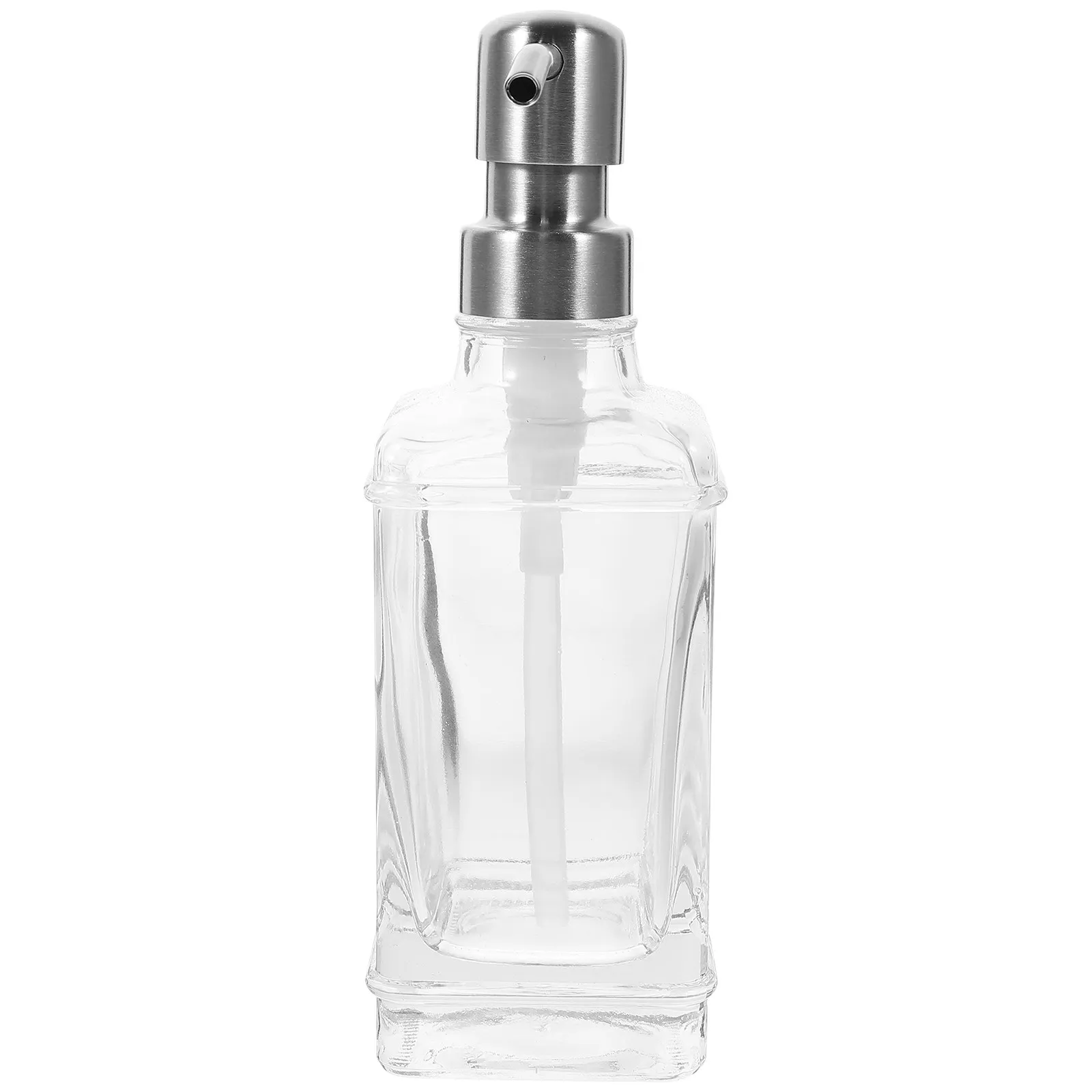 1Set Elegant Refillable Liquid Soap Dispenser with Press Pump Glass Bottle Stainless Steel Top for Bathroom Kitchen Travel
1Set Elegant Refillable Liquid Soap Dispenser with Press Pump Glass Bottle Stainless Steel Top for Bathroom Kitchen Travel