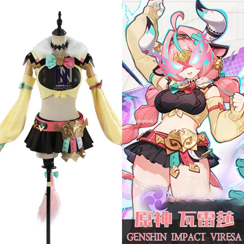 ABC123Top Game Genshin Impact Cosplay Costume Women Anime Varesa Cute Role Playing High Quality Clothes for Adult Hallowx,3;b'2.
ABC123Top Game Genshin Impact Cosplay Costume Women Anime Varesa Cute Role Playing High Quality Clothes for Adult Hallowx,3;b'2.