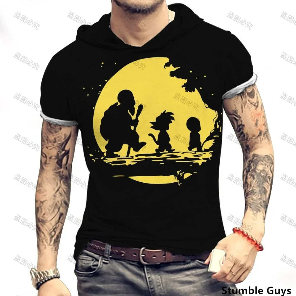 Super Saiyan Sleeveless Shirt Man Gym Goku Vegeta NewHooded T-shirt Men's Clothes Dragon Ball Z Mens Muscle Vest With Hood
Super Saiyan Sleeveless Shirt Man Gym Goku Vegeta NewHooded T-shirt Men's Clothes Dragon Ball Z Mens Muscle Vest With Hood