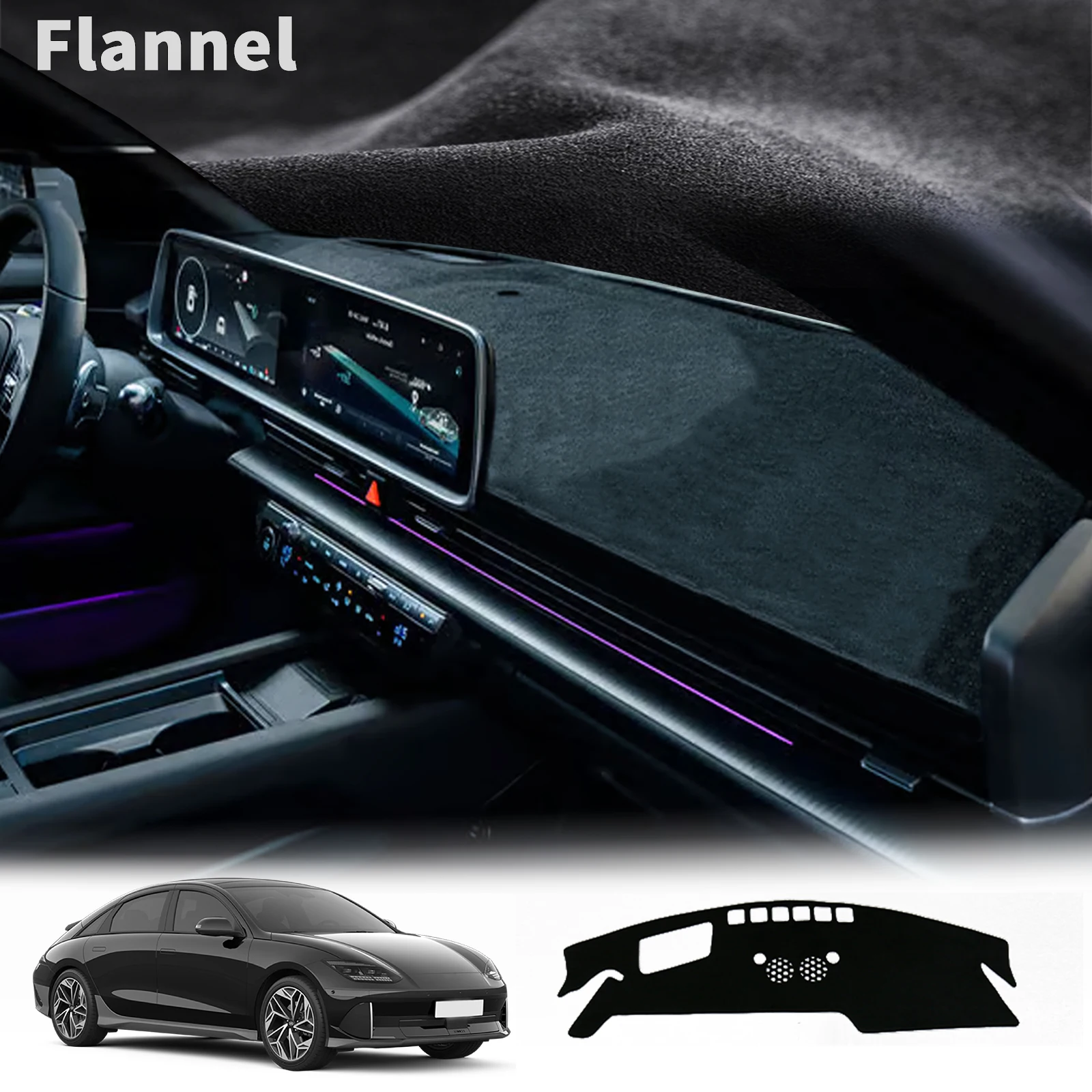 Car Dashmat Dashboard Cover Pad for Hyundai IONIQ 6 2022 2023 2024 2025 DashMat Accessories Sunshade Protective Carpet
Car Dashmat Dashboard Cover Pad for Hyundai IONIQ 6 2022 2023 2024 2025 DashMat Accessories Sunshade Protective Carpet
