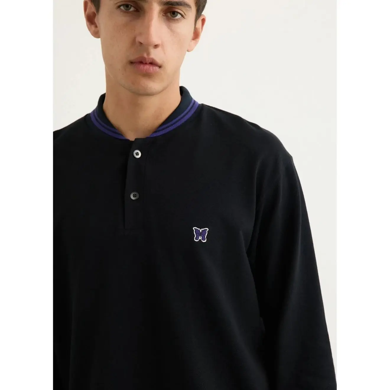 Long Sleeve Shirt Embroidered Logo Half Button down Green Fruit Collar Cotton Pique Youth Fashion Casual Top
Long Sleeve Shirt Embroidered Logo Half Button down Green Fruit Collar Cotton Pique Youth Fashion Casual Top