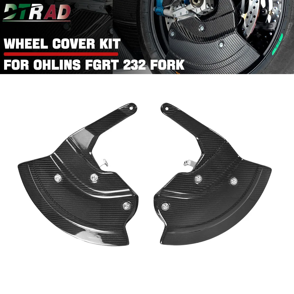 Carbon Fiber Wheel Cover Fairing Kits For BMW S1000RR M1000RR 2019-2025 For Ohlins FGRT 232 Front Fork Motorcycle Modified Parts
Carbon Fiber Wheel Cover Fairing Kits For BMW S1000RR M1000RR 2019-2025 For Ohlins FGRT 232 Front Fork Motorcycle Modified Parts