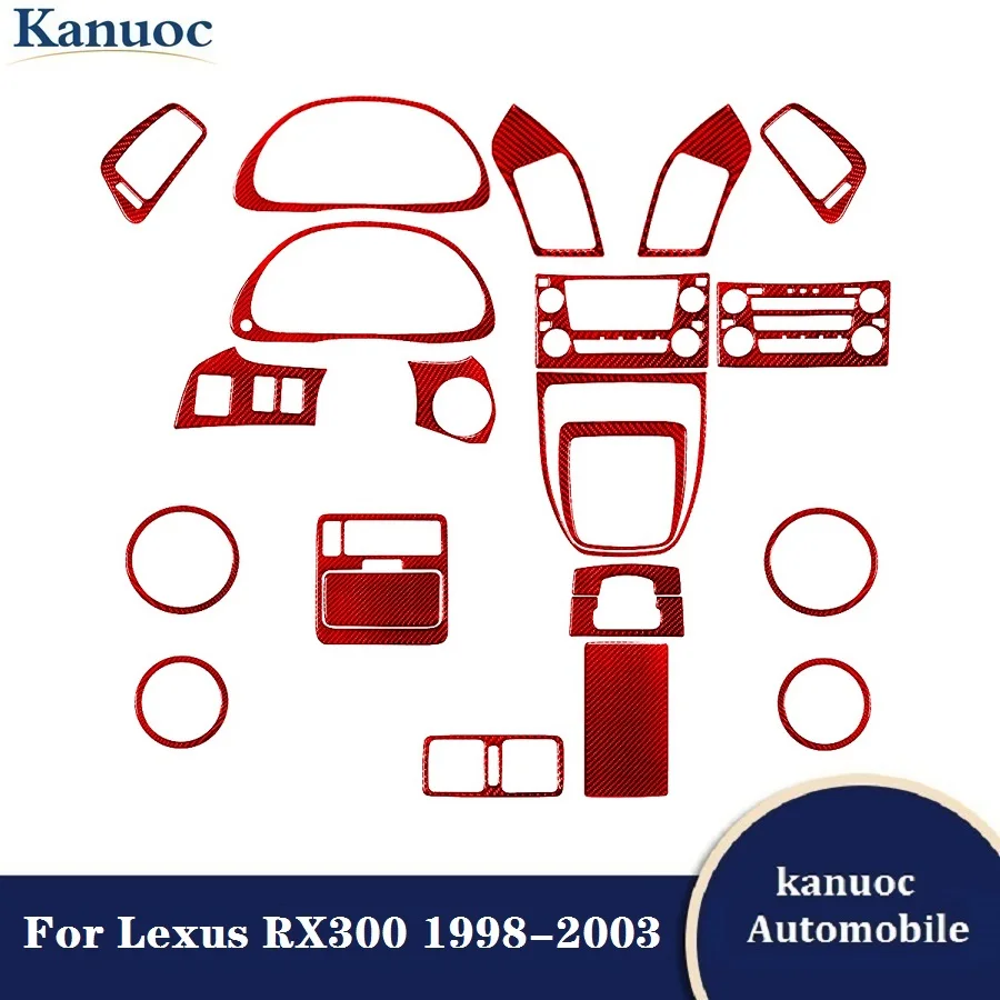 Car Carbon Fiber Red Stickers Cover Trim For Lexus RX300 1998 1999 2000 2001 2002 2003 Interior Mouldings Decorative Accessories
Car Carbon Fiber Red Stickers Cover Trim For Lexus RX300 1998 1999 2000 2001 2002 2003 Interior Mouldings Decorative Accessories