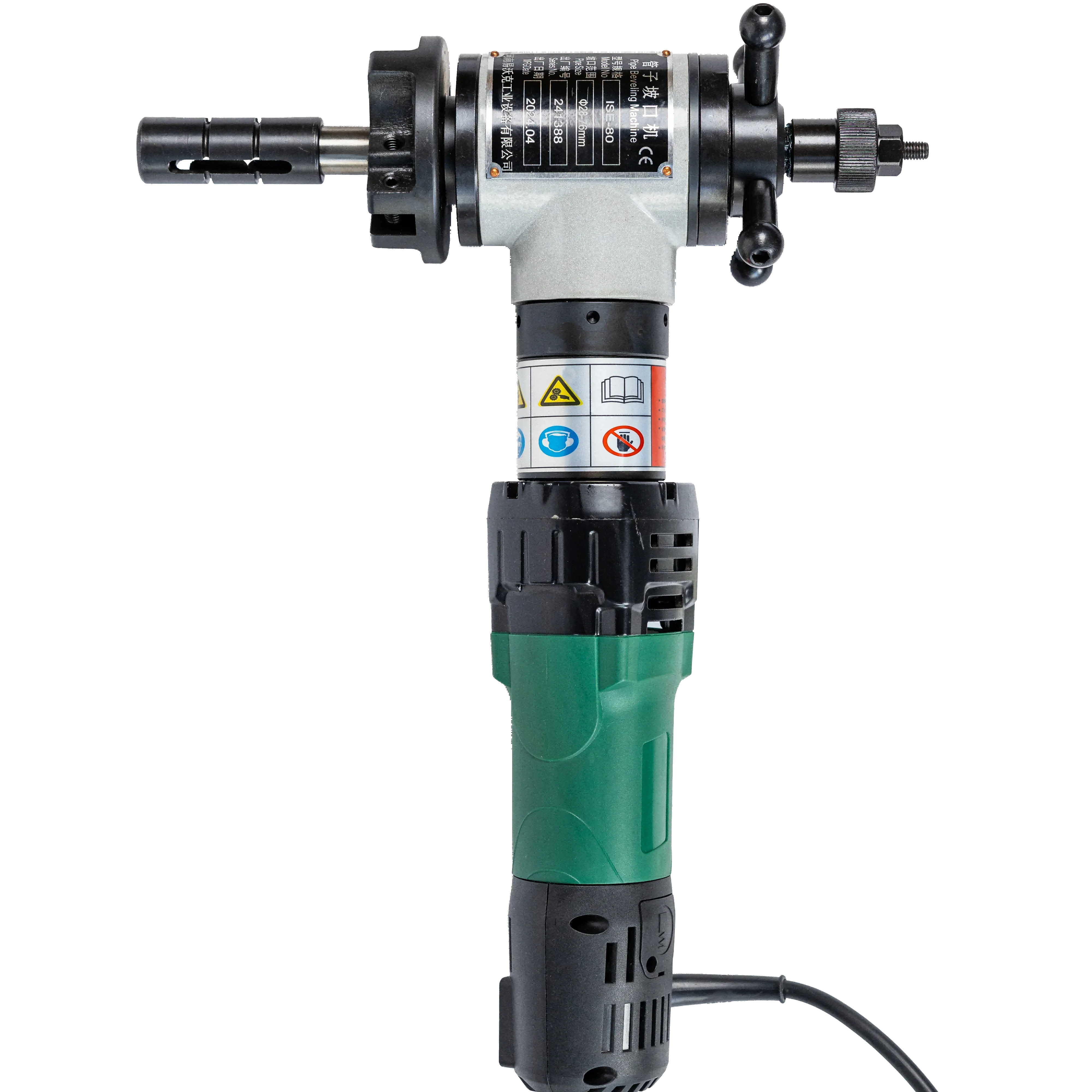 ISE-80 ID Mount Pipe Beveler Beveling Machine for Pipe 28-76 mm
ISE-80 ID Mount Pipe Beveler Beveling Machine for Pipe 28-76 mm