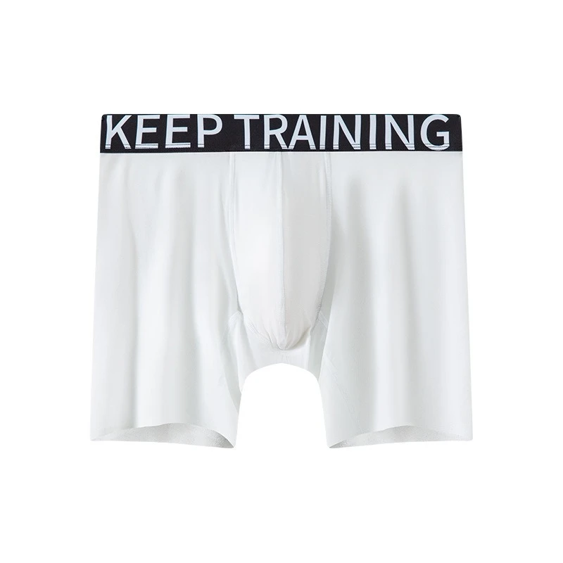 Men's Ice Silk Long Leg Boxer Briefs, Anti-Chafing Quick-Dry Athletic Underwear with Large U-Pouch Sports Boxy Underpants Trunks
Men's Ice Silk Long Leg Boxer Briefs, Anti-Chafing Quick-Dry Athletic Underwear with Large U-Pouch Sports Boxy Underpants Trunks