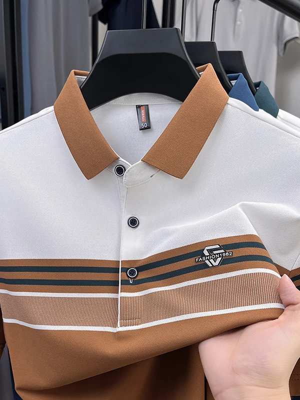 Ice Silk ort Sve T-irt Men's Summer New Busin Casual irt Thin Qui Dry Breathable irt Youth ular Loose...
Ice Silk ort Sve T-irt Men's Summer New Busin Casual irt Thin Qui Dry Breathable irt Youth ular Loose...
