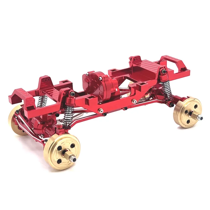 WOTT-RC Car Upgrade Adjustable Oil Pressure Shock Absorber Kit For FMS 1/24 FCX24 RC Car Upgrade Accessories Red
WOTT-RC Car Upgrade Adjustable Oil Pressure Shock Absorber Kit For FMS 1/24 FCX24 RC Car Upgrade Accessories Red