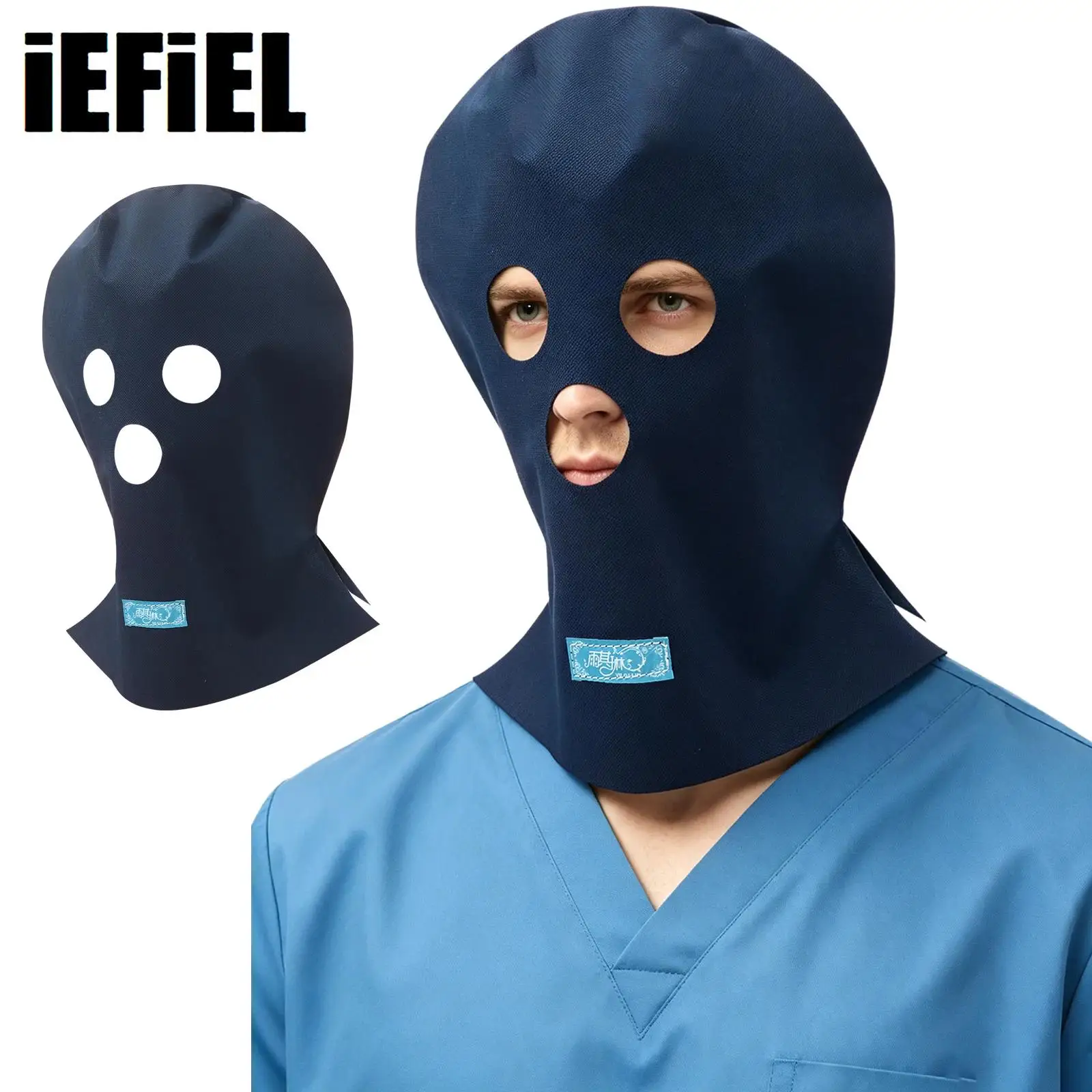 1Pcs Adults Full Face Hood Mask with Holes Pull-on Protective Head Cover for Suspect Movie Chamber Escape Game Prop
1Pcs Adults Full Face Hood Mask with Holes Pull-on Protective Head Cover for Suspect Movie Chamber Escape Game Prop