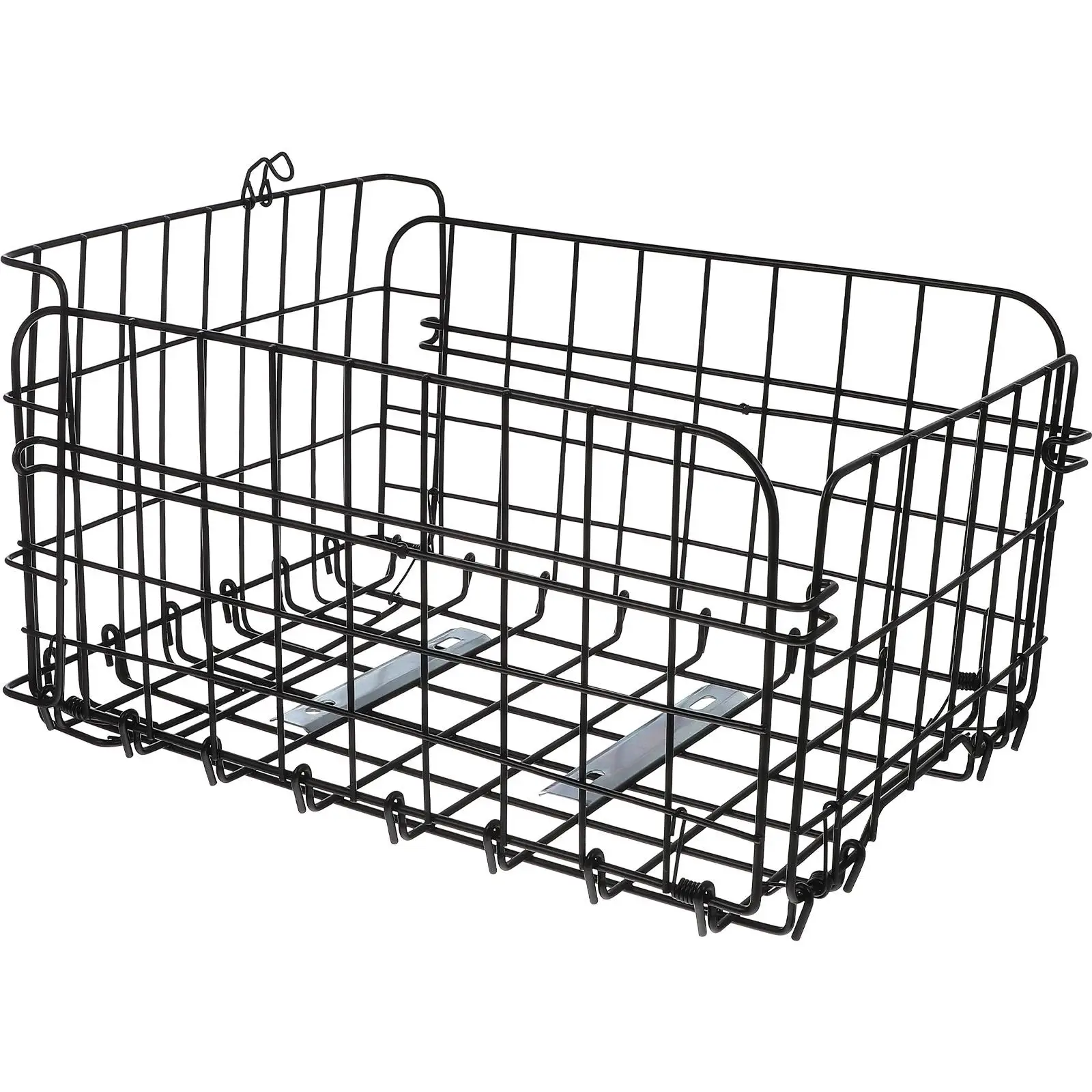 Foldable Bike Basket Durable Steel Wire Storage for Black Metal Rack Electric Vehicle Accessories Bike Bracket
Foldable Bike Basket Durable Steel Wire Storage for Black Metal Rack Electric Vehicle Accessories Bike Bracket