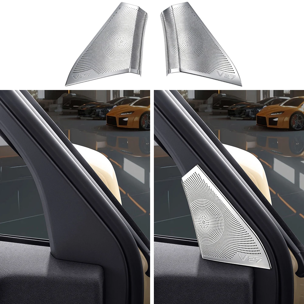 Car Window A-pillar Horn Cover Door Metal Audio Decoration Frame Fit for Chery ICAR V27 2025 20256 Interior Upgrade Accessories
Car Window A-pillar Horn Cover Door Metal Audio Decoration Frame Fit for Chery ICAR V27 2025 20256 Interior Upgrade Accessories