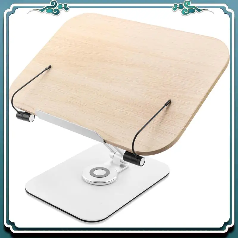 Foldable Desktop Holder Adjustable Bracket For Reading,With 360° Rotating Base & Page Clips
Foldable Desktop Holder Adjustable Bracket For Reading,With 360° Rotating Base & Page Clips