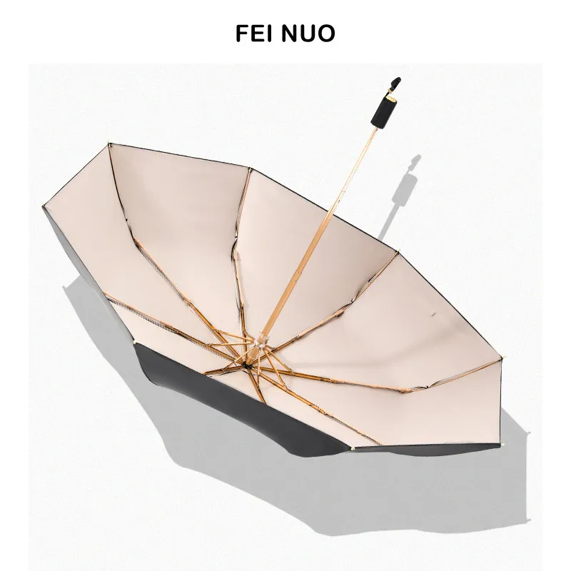 Mini Pocket Umbrella Black Glue Anti-UV Sunshade Waterproof Lightweight Foldable All Weather Umbrella for Women
Mini Pocket Umbrella Black Glue Anti-UV Sunshade Waterproof Lightweight Foldable All Weather Umbrella for Women