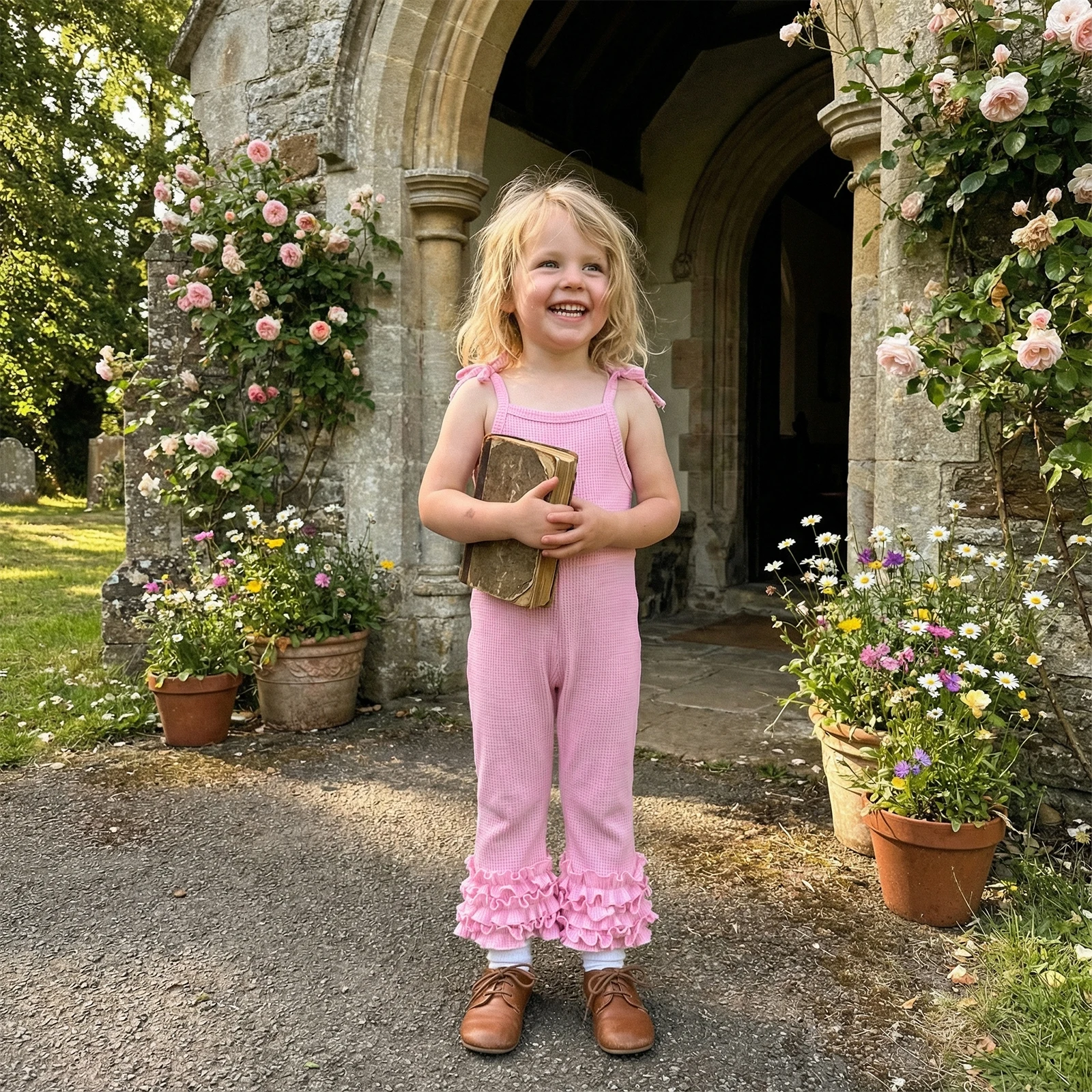 Летние комбинезоны для малышей и девочек: повседневные, однотонные, с оборками и завязками на плечах, с расклешенными штанинами
Летние комбинезоны для малышей и девочек: повседневные, однотонные, с оборками и завязками на плечах, с расклешенными штанинами