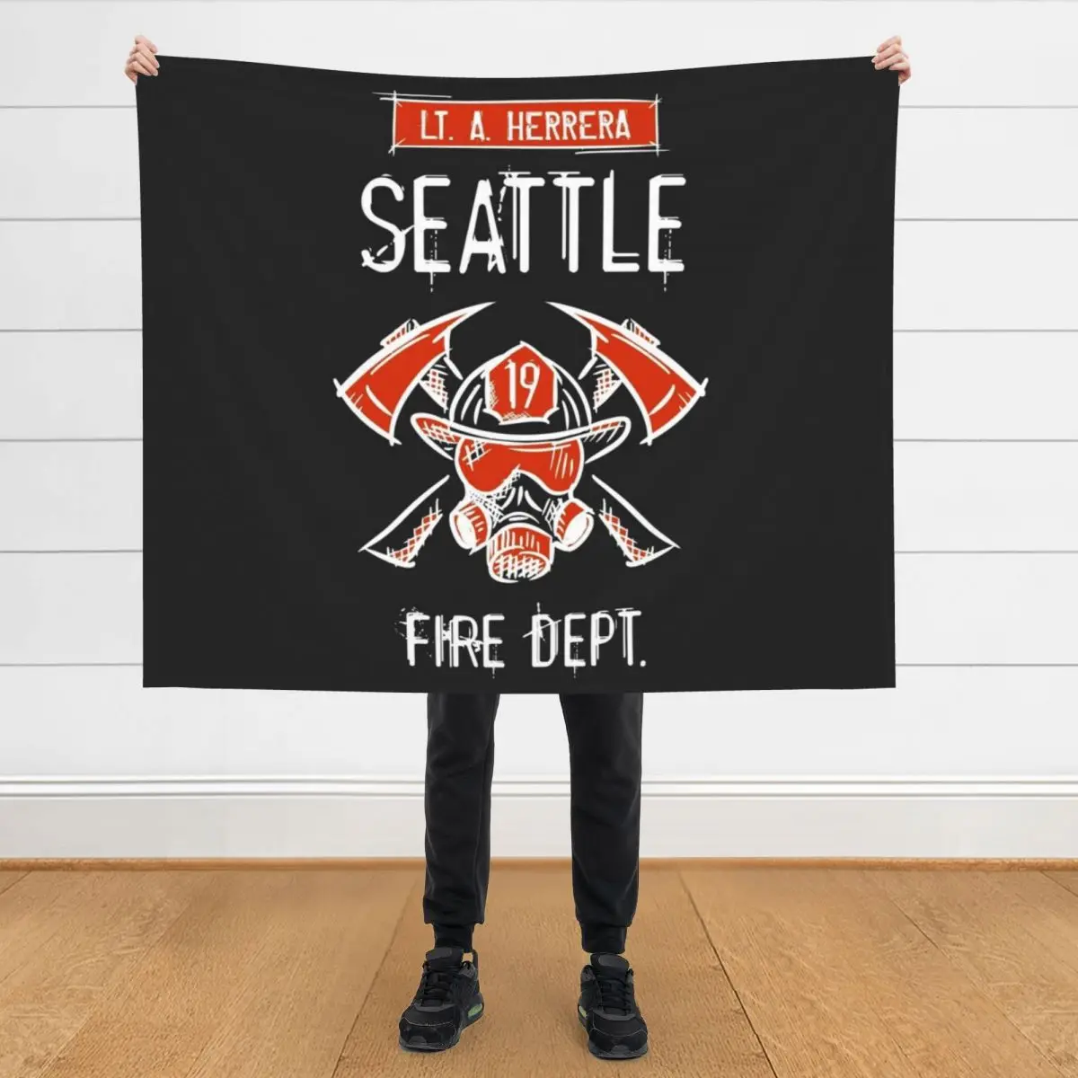 Station 19. Lieutenant Lt. Andrea Andy Herrera. Seattle Firefighters, Fire Department. Throw Blanket Beautifuls Travel Blankets
Station 19. Lieutenant Lt. Andrea Andy Herrera. Seattle Firefighters, Fire Department. Throw Blanket Beautifuls Travel Blankets