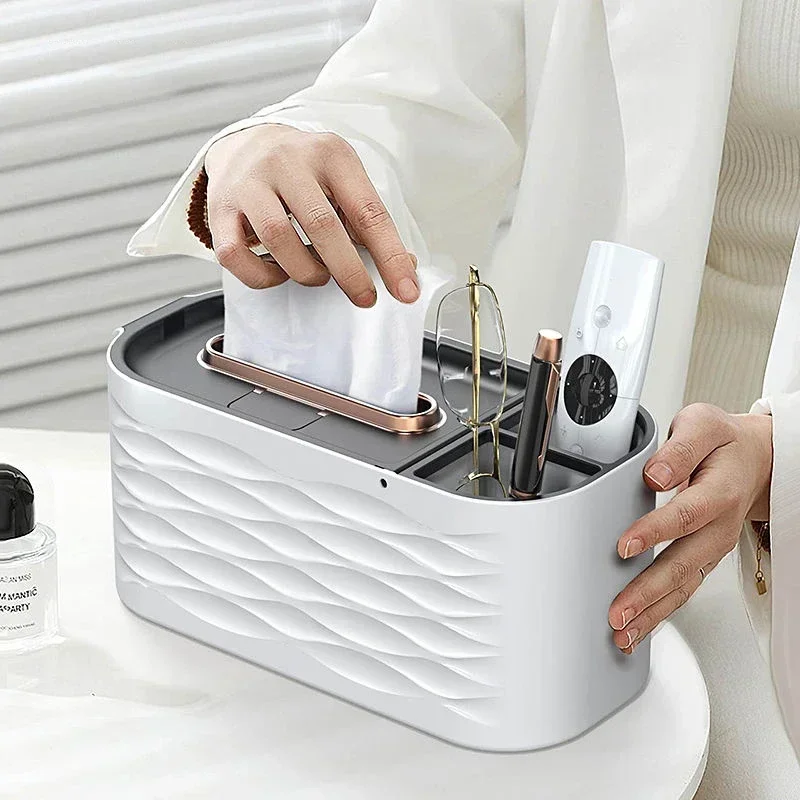 Key Remote Modern Living Tissue Organizer Napkin Room Box Paper Luxury Box Creative Home Storage Decor Bedroom Light Control
Key Remote Modern Living Tissue Organizer Napkin Room Box Paper Luxury Box Creative Home Storage Decor Bedroom Light Control