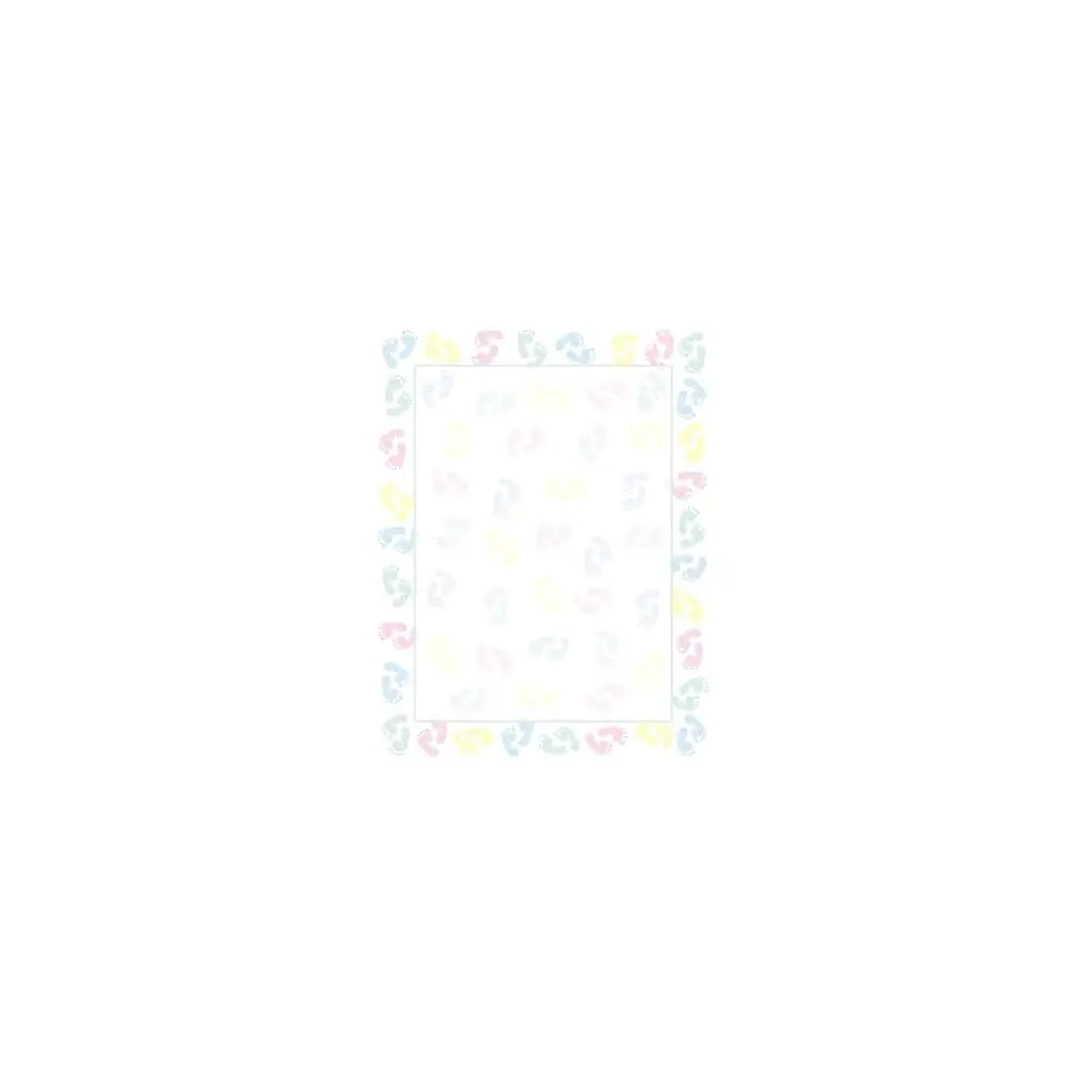Бумага для писем Baby Feet, 80 листов, 8,5x11 дюймов (2014127)
Бумага для писем Baby Feet, 80 листов, 8,5x11 дюймов (2014127)