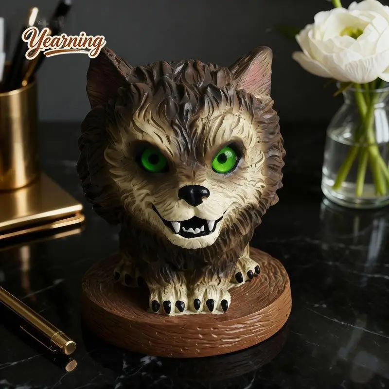 Green Eyed Husky Howling at the Moon Mini Cute Fierce Desktop Lucky Resin Ornament
Green Eyed Husky Howling at the Moon Mini Cute Fierce Desktop Lucky Resin Ornament