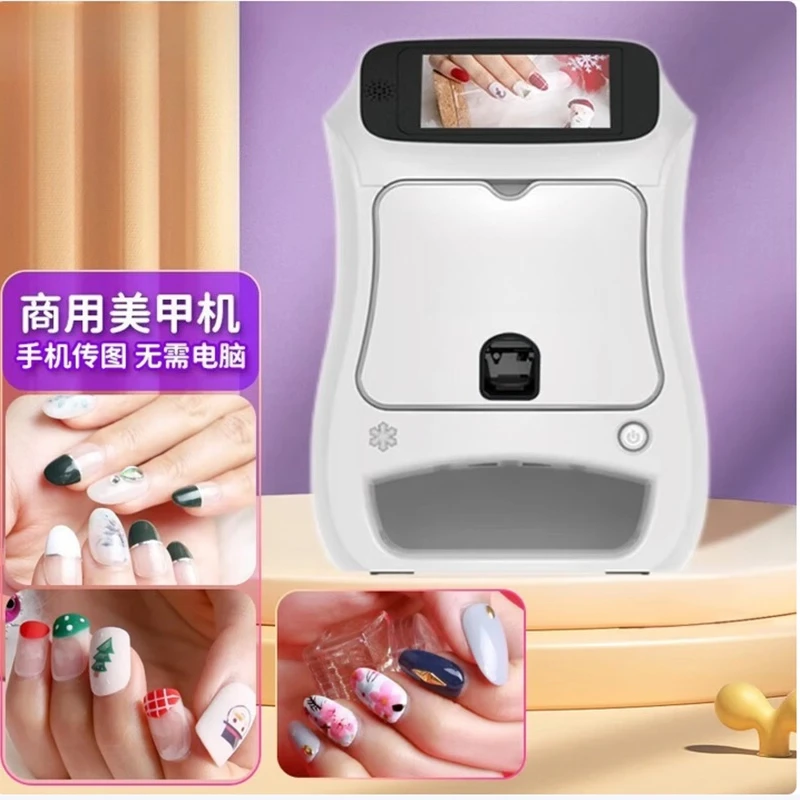 Nail Art Printer Printing and Painting Machine 3D Automatic Intelligent Nail Art Machine
Nail Art Printer Printing and Painting Machine 3D Automatic Intelligent Nail Art Machine