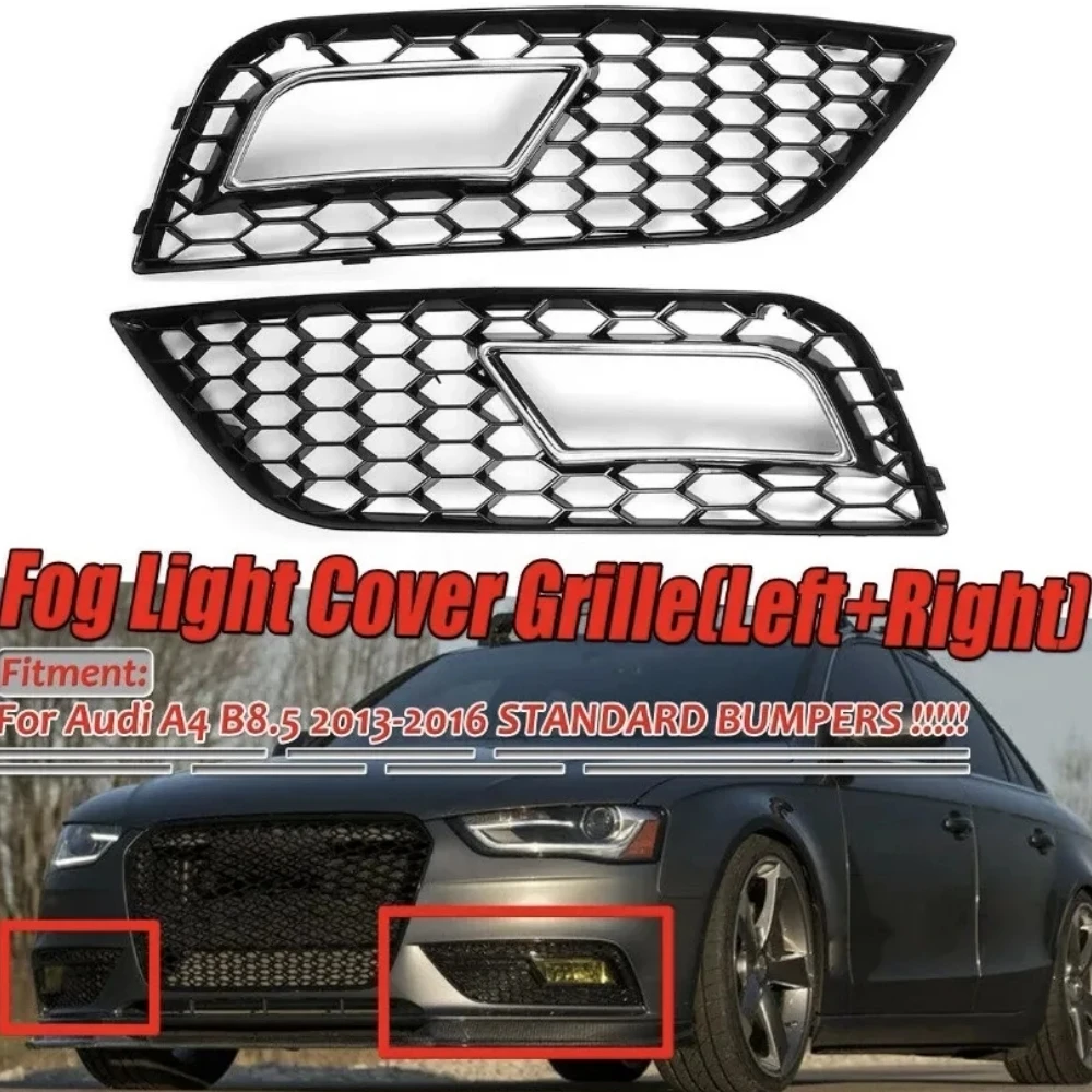 Решетка для переднего бампера, решетка для противотуманной фары для Audi A4 B8 B9 S4 RS4 2013-2015
Решетка для переднего бампера, решетка для противотуманной фары для Audi A4 B8 B9 S4 RS4 2013-2015