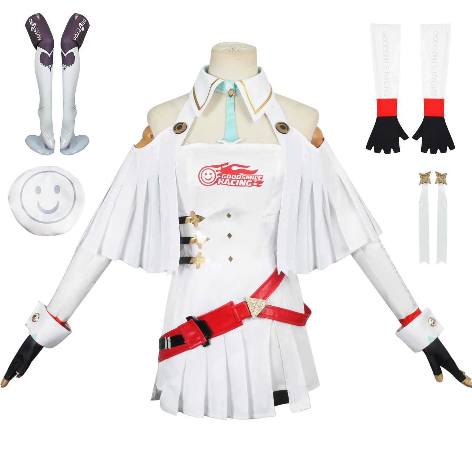 2023 Racing Mi Cosplay ku Costume Woman Suits Clothes Christmas Gift Dress Sexy Cosplay GT Project Racing Kawaii
2023 Racing Mi Cosplay ku Costume Woman Suits Clothes Christmas Gift Dress Sexy Cosplay GT Project Racing Kawaii