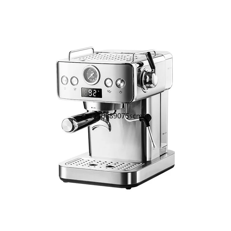Coffee machine household small semi-automatic espresso high pressure steam milk foam office stainless steel coffee pot
Coffee machine household small semi-automatic espresso high pressure steam milk foam office stainless steel coffee pot