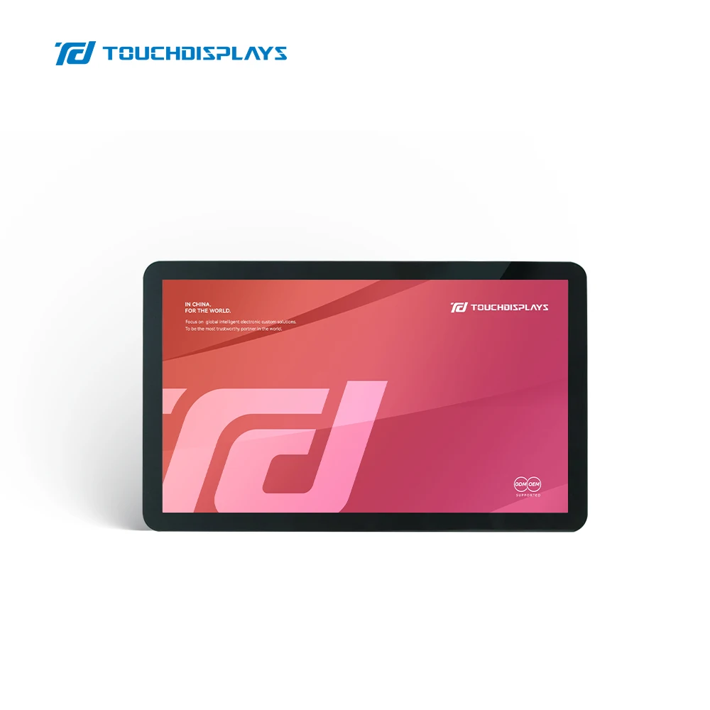 Touchdisplays 15.6 Inch Advertising Lcd Waterproof Kiosk All In One Touch Open Frame Panel Computer