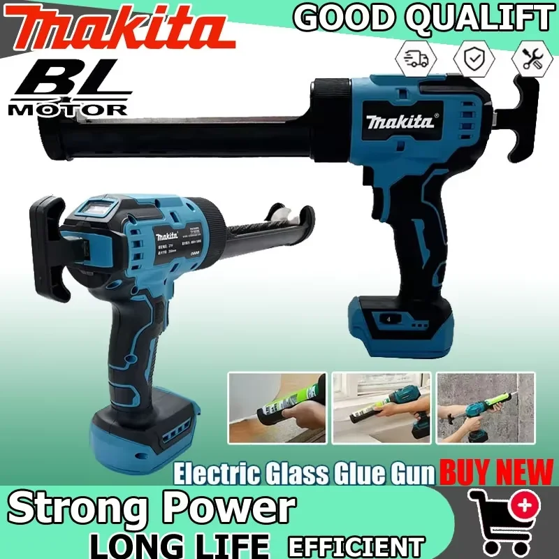 Makita Electric Caulking Gun Wireless Glass Door and Window Filling and Sealing Gun Crystal Glass Adhesive Sealant Tool
Makita Electric Caulking Gun Wireless Glass Door and Window Filling and Sealing Gun Crystal Glass Adhesive Sealant Tool
