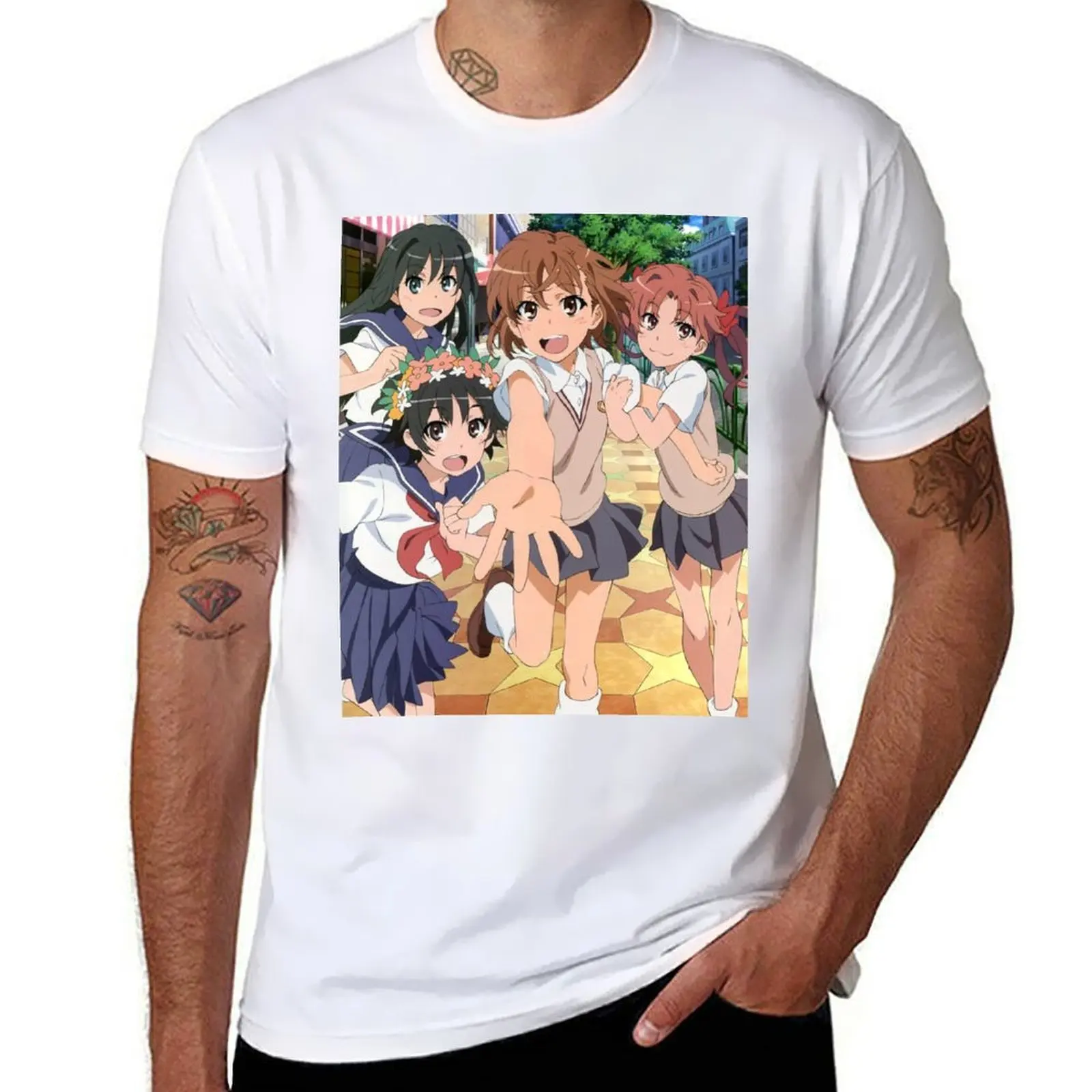 Toaru Series - Group T-Shirt t shirts for man cotton t shirts for man slim fit T-Shirt
Toaru Series - Group T-Shirt t shirts for man cotton t shirts for man slim fit T-Shirt