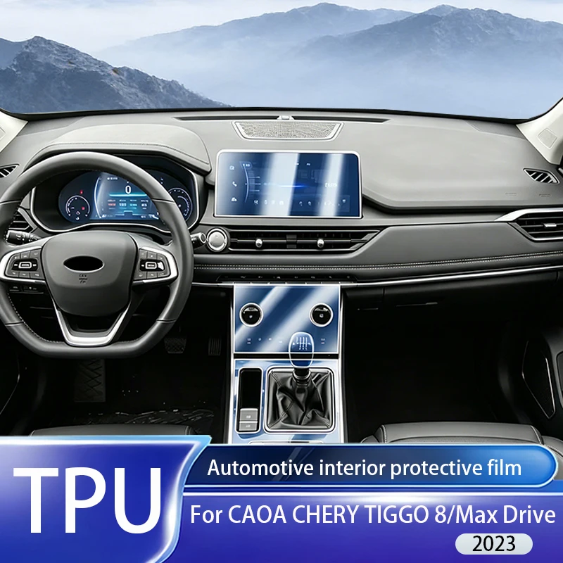 Fit for CAOA Chery TIGGO8 MaxDrive 2023 Pre Cut Clear TPU PPF Anti Scratch Gear Dashboard GPS Navigation Interior Protective Sti
Fit for CAOA Chery TIGGO8 MaxDrive 2023 Pre Cut Clear TPU PPF Anti Scratch Gear Dashboard GPS Navigation Interior Protective Sti