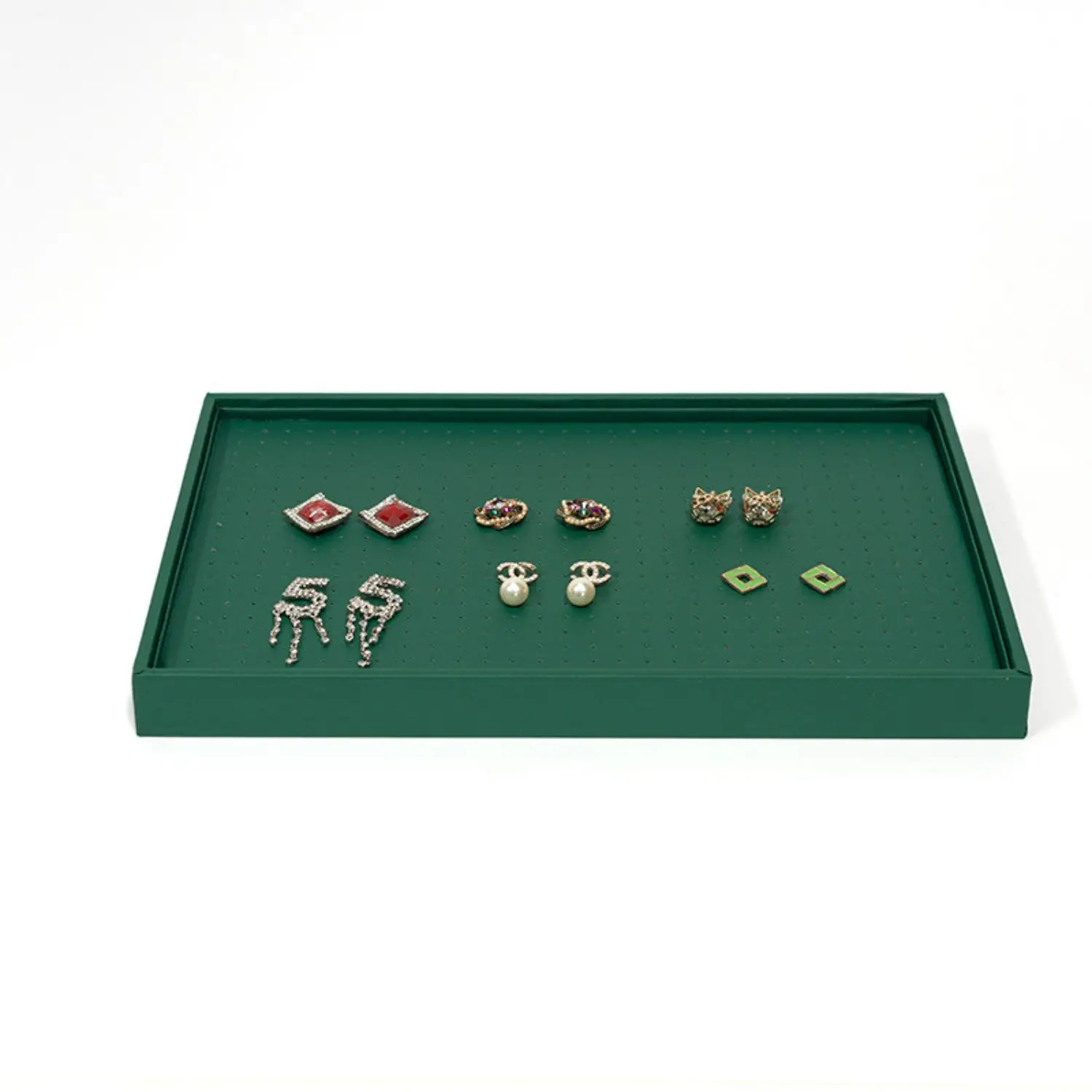 1PC solid color jewelry tray large jewelry display tray ring necklace pendant earring drawer storage tray
1PC solid color jewelry tray large jewelry display tray ring necklace pendant earring drawer storage tray