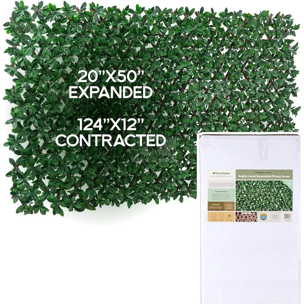 20''X50'' Artiicial Privacy Grass Wall Decor, Laurel Lea, aux Trellis, Expandable Lattice Panels or Indoor, Outdoor, Garden and
20''X50'' Artiicial Privacy Grass Wall Decor, Laurel Lea, aux Trellis, Expandable Lattice Panels or Indoor, Outdoor, Garden and